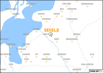 map of Sékélo