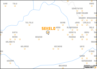 map of Sekʼelo