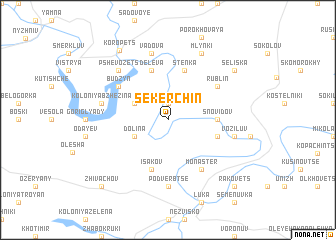 map of Sekerchin