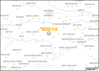 map of Seketin