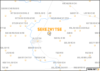 map of Sekezhytse