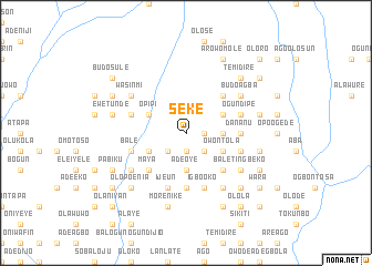 map of Seke