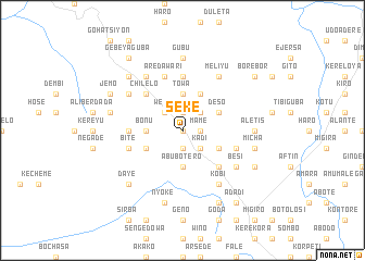 map of Sekē