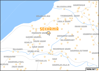 map of Sekhaimia