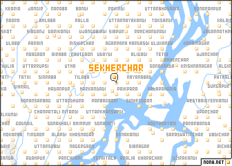 map of Sekher Char