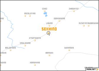 map of Sekhino