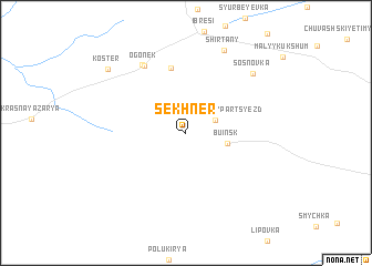 map of Sekhner