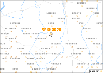 map of Sekhpara