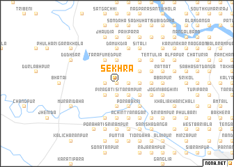 map of Sekhra