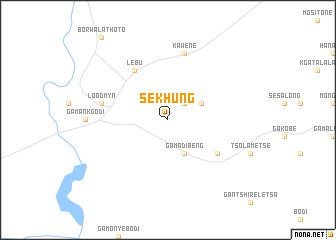 map of Sekhung