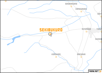 map of Sekibukuro