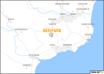 map of Sekifune