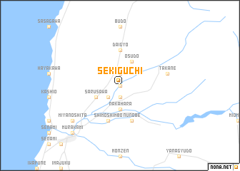 map of Sekiguchi