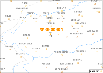 map of Sekiharman