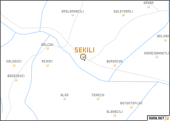 map of Sekili