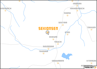 map of Sekionsen