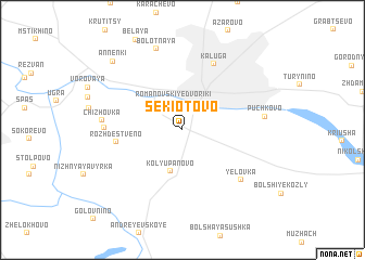 map of Sekiotovo