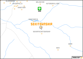 map of Seki Township
