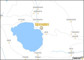 map of Sekiwaki