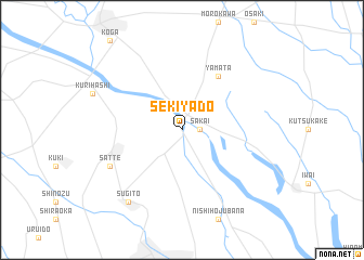 map of Sekiyado