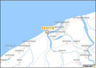 map of Sekiya