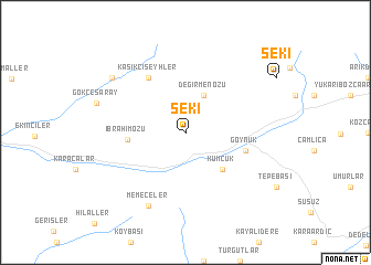 map of Seki