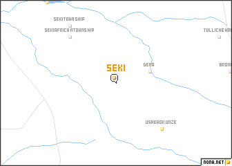 map of Seki