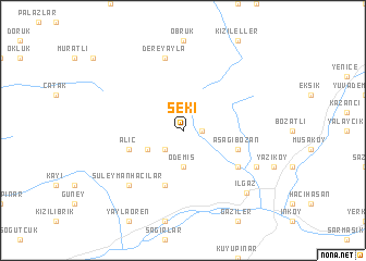 map of Seki