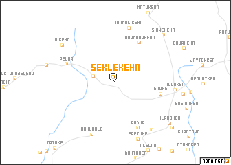 map of Seklekehn