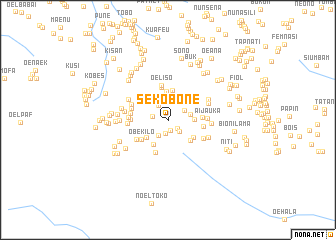 map of Sekobone