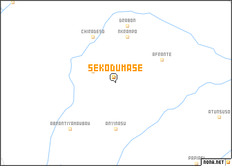 map of Sekodumase