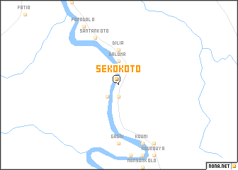 map of Sékokoto