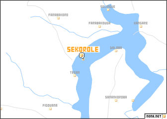 map of Sékorolé