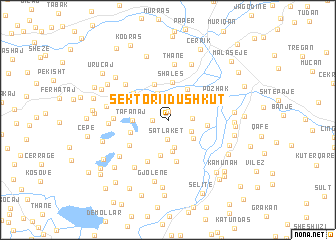 map of Sektori i Dushkut