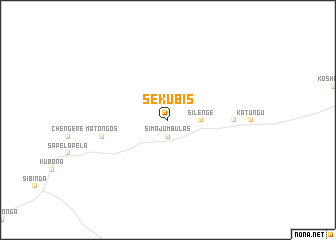 map of Sekubis