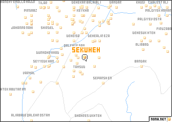 map of Sekūheh