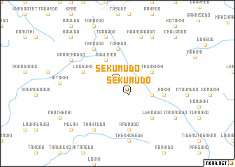 map of Sekumudo