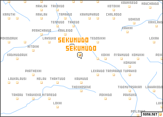 map of Sekumudo