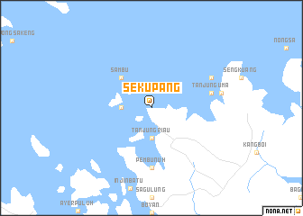 map of Sekupang