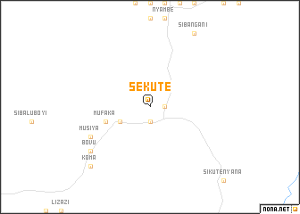 map of Sekute