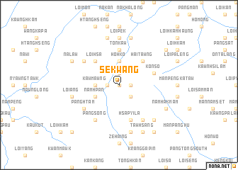 map of Sèkwang