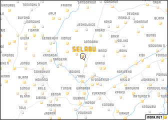 map of Selabu