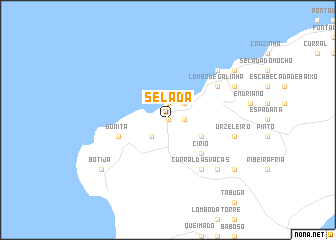 map of Selada