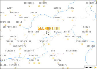 map of Selâhattin