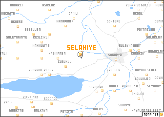 map of Selâhiye