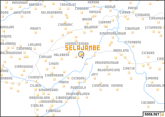 map of Selajambe