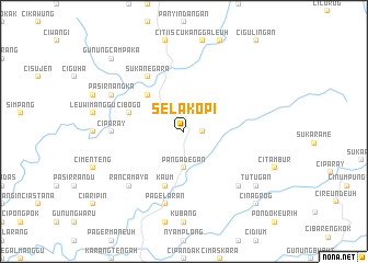 map of Selakopi