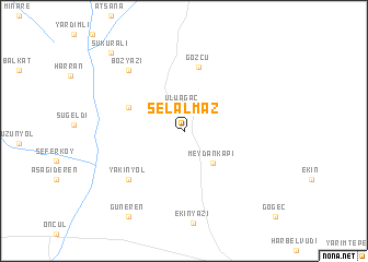 map of Selalmaz