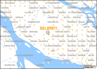 map of Selāmati