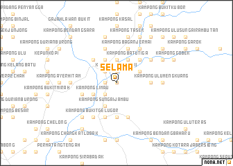 map of Selama